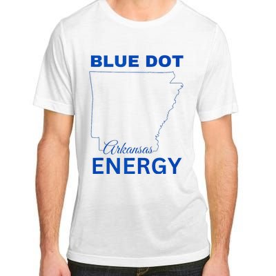 Blue Dot In A Red State Arkansas Vote Kamala Blue Dot Energy Adult ChromaSoft Performance T-Shirt