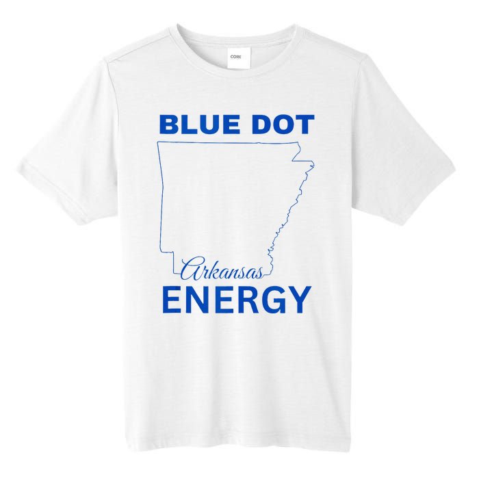 Blue Dot In A Red State Arkansas Vote Kamala Blue Dot Energy Tall Fusion ChromaSoft Performance T-Shirt