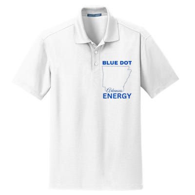 Blue Dot In A Red State Arkansas Vote Kamala Blue Dot Energy Dry Zone Grid Polo