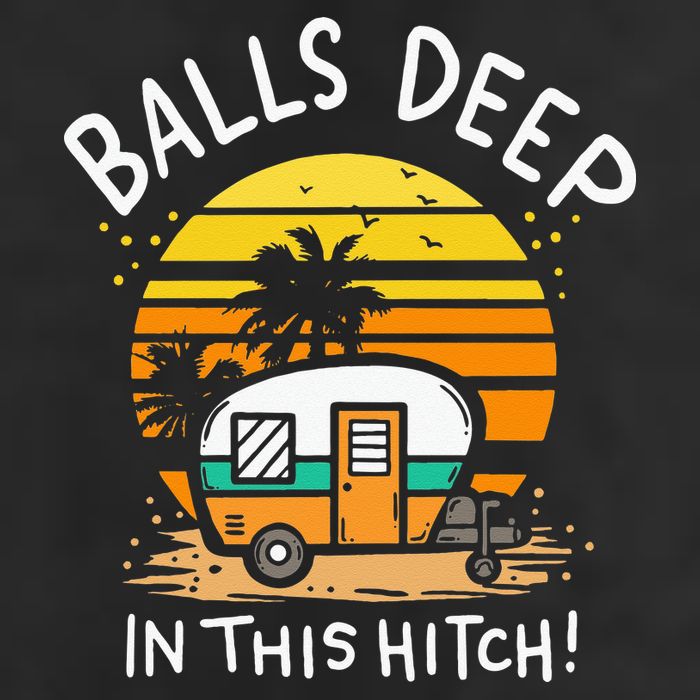 Balls Deep In This Hitch RV Camper Holiday Funny Camping 15oz Campfire Ceramic Mug