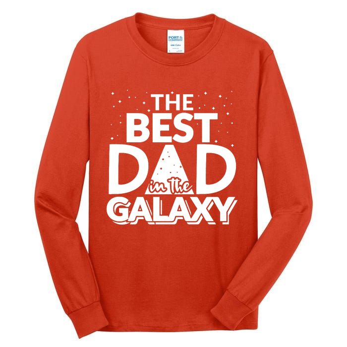 Best Dad In The Galaxy Tall Long Sleeve T-Shirt