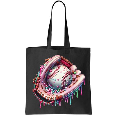Baseball Drip Ice Cream Sprinkles Baseball Glove Bag