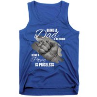 Being Dad Is An Honor Being Poppy Is Priceless Cool Gift Tank Top