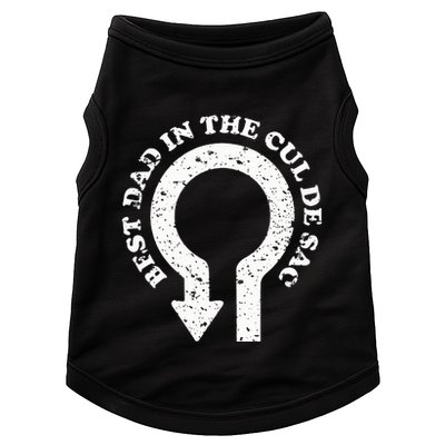 Best Dad In The Cul De Sac Bad Dad Jokes & Puns Doggie Tank