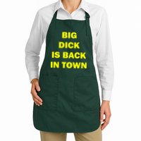 Big Dick Is Back In Town Apron