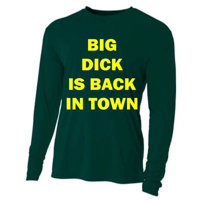 Big Dick Is Back In Town Cooling Performance Long Sleeve Crew