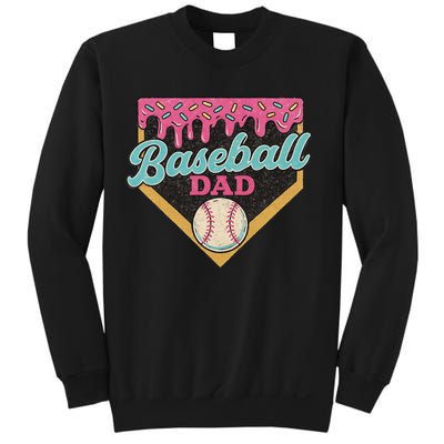 Baseball Dad Ice Cream Drip Sweatshirt