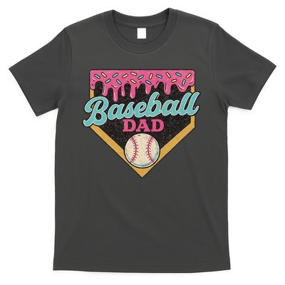 Baseball Dad Ice Cream Drip T-Shirt