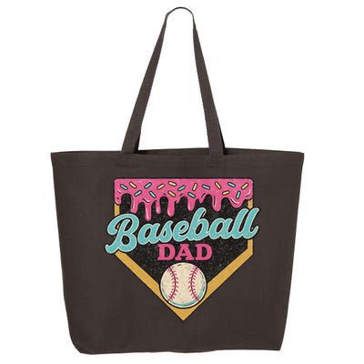 Baseball Dad Ice Cream Drip 25L Jumbo Tote