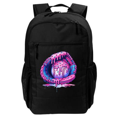 Baseball Drip Ice Cream Sprinkles Baseball Glove Backpack