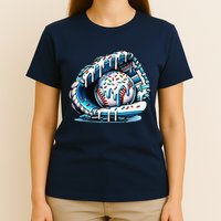 Baseball Drip Ice Cream Sprinkles Glove T-Shirt