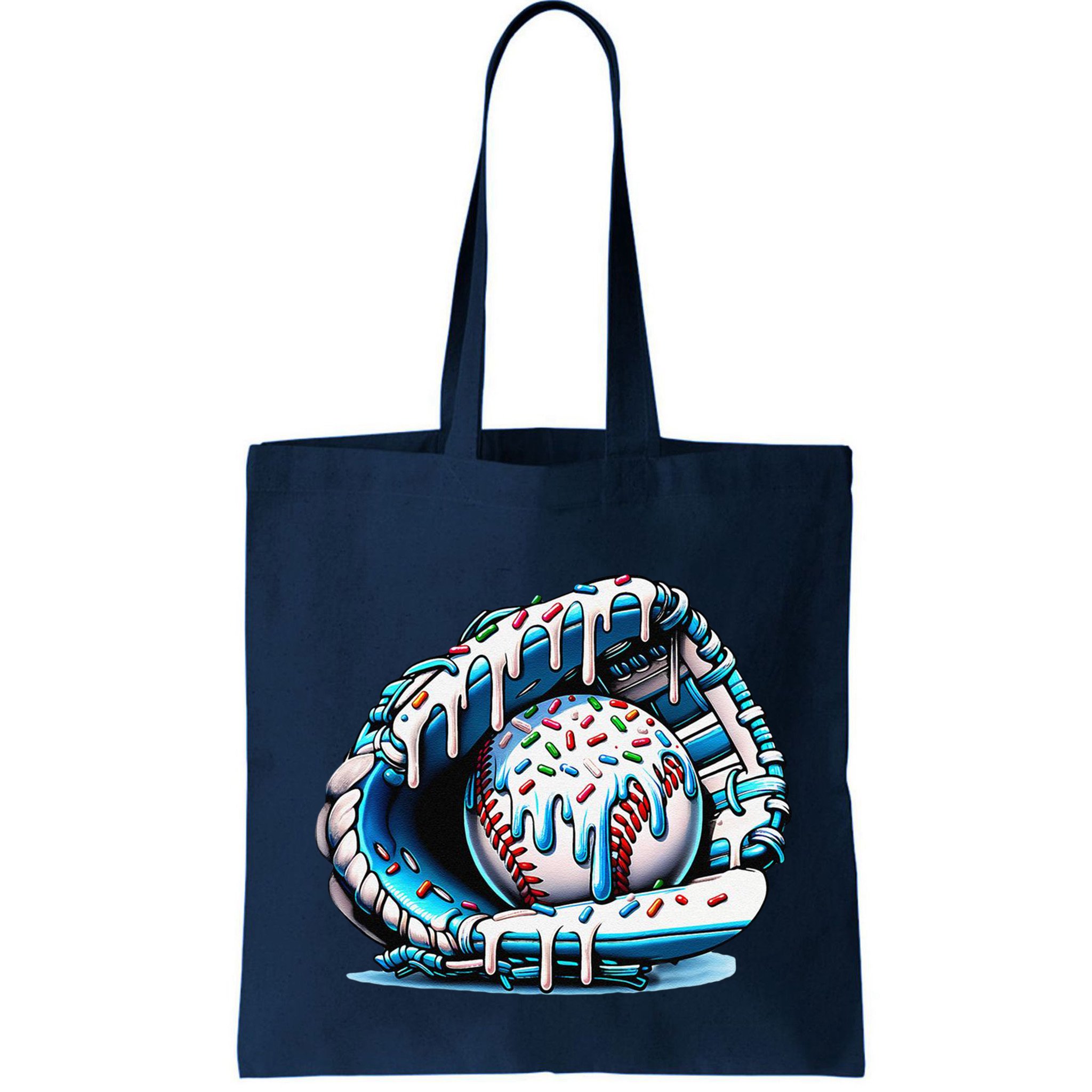 Baseball Drip Ice Cream Sprinkles Glove Bag