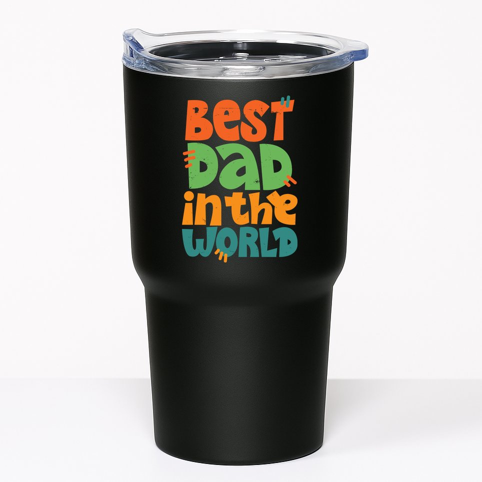 Best Dad In The World Cute Fathers Day Tumbler