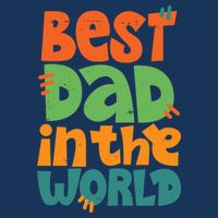Best Dad In The World Cute Fathers Day Cool Comfort Performance Bucket Hat