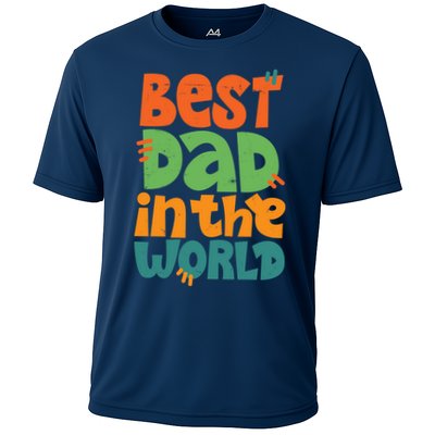 Best Dad In The World Cute Fathers Day Performance Shirt