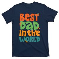 Best Dad In The World Cute Fathers Day T-Shirt