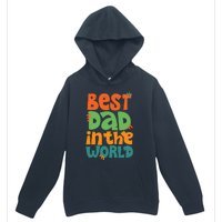 Best Dad In The World Cute Fathers Day Urban Pullover Hoodie