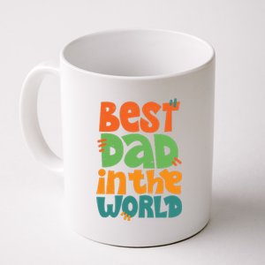 Best Dad In The World Cute Fathers Day Coffee Mug