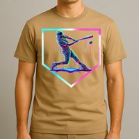 Baseball Drip Ice Cream Baseball Home Plate Baseball T-Shirt