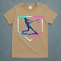 Baseball Drip Ice Cream Baseball Home Plate Baseball T-Shirt