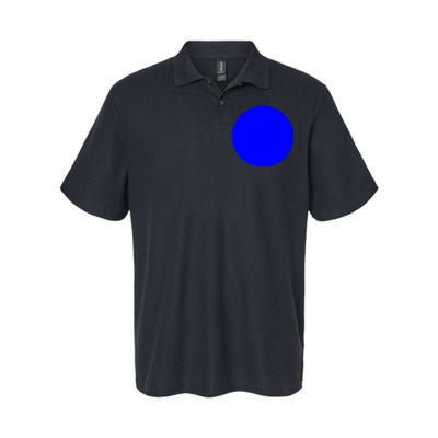 Blue Dot In A Red State Nebraska Vote Kamala Harris Walz Softstyle Adult Sport Polo