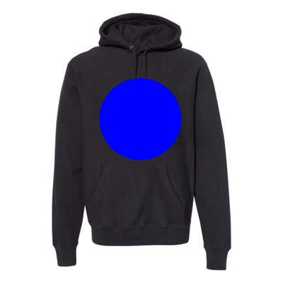 Blue Dot In A Red State Nebraska Vote Kamala Harris Walz Premium Hoodie