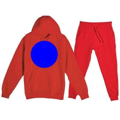 Blue Dot In A Red State Nebraska Vote Kamala Harris Walz Premium Hooded Sweatsuit Set