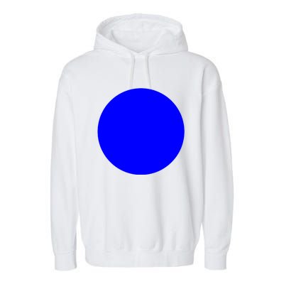 Blue Dot In A Red State Nebraska Vote Kamala Harris Walz Garment-Dyed Fleece Hoodie