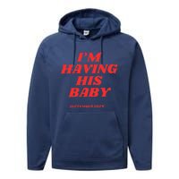 But Daddy I Love Him Performance Fleece Hoodie