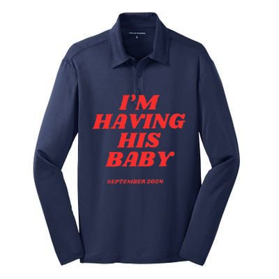 But Daddy I Love Him Silk Touch Performance Long Sleeve Polo