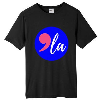 Blue Dot In A Red State Nebraska Vote Kamala Harris Walz Tall Fusion ChromaSoft Performance T-Shirt