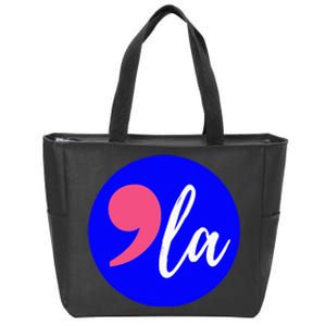 Blue Dot In A Red State Nebraska Vote Kamala Harris Walz Zip Tote Bag