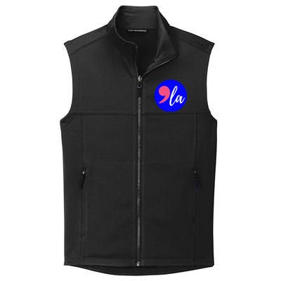 Blue Dot In A Red State Nebraska Vote Kamala Harris Walz Collective Smooth Fleece Vest