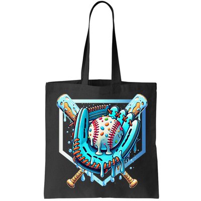 Baseball Drip Ice Cream Sprinkles Baseball Glove Bag