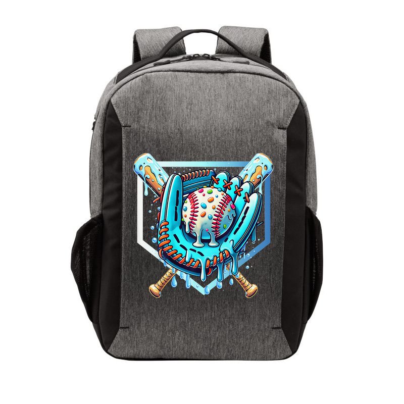 Baseball Drip Ice Cream Sprinkles Baseball Glove Vector Backpack