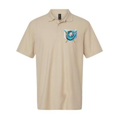 Baseball Drip Ice Cream Sprinkles Baseball Glove Polo