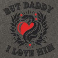 But Daddy I Love Him Taylor Snake Ttpd Cotton Canvas Backpack