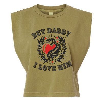 But Daddy I Love Him Taylor Snake Ttpd Garment-Dyed Women's Muscle Tee