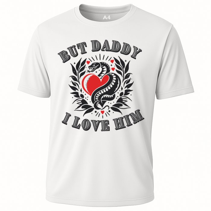 But Daddy I Love Him Taylor Snake Ttpd Cooling Performance Crew T-Shirt