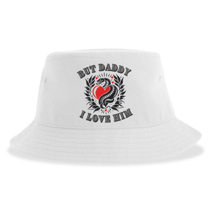 But Daddy I Love Him Taylor Snake Ttpd Sustainable Bucket Hat