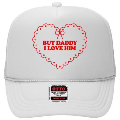 But Daddy I Love Him Taylor The Tortured Poets Ttpd High Crown Mesh Back Trucker Hat