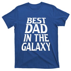 Best Dad In The Galaxy Daddy Cool Parent Retro Father Old Gift T-Shirt