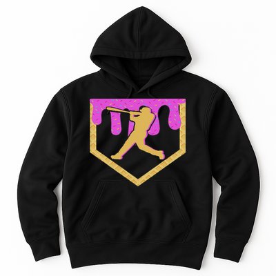 Baseball Drip Ice Cream Sprinkles Hoodie
