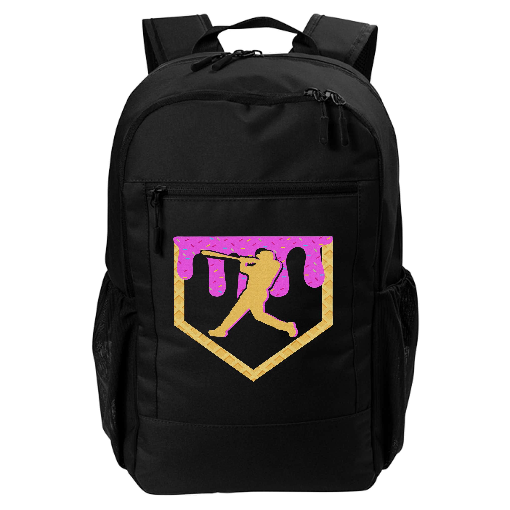 Baseball Drip Ice Cream Sprinkles Backpack