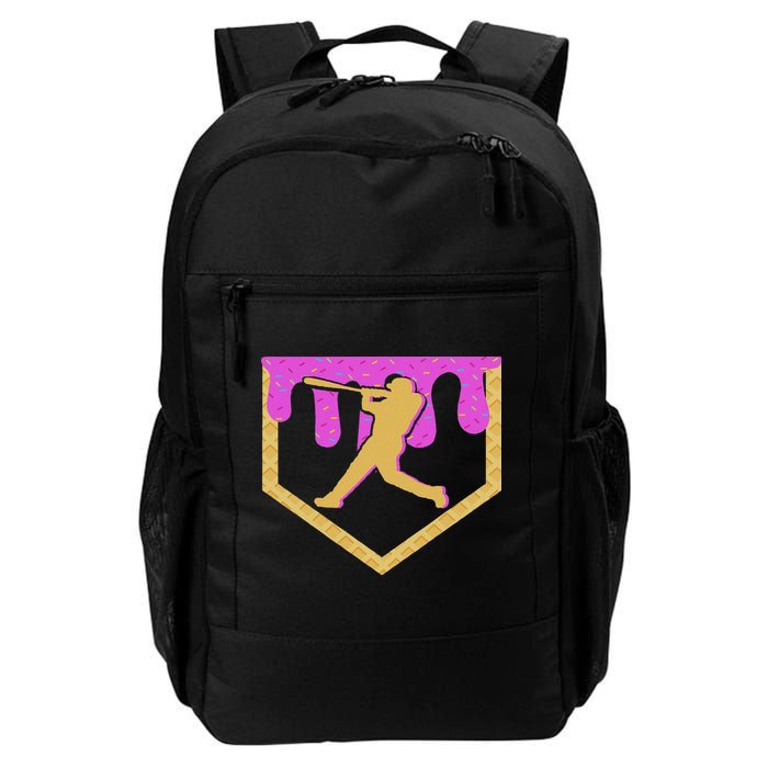 Baseball Drip Ice Cream Sprinkles Backpack