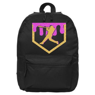 Baseball Drip Ice Cream Sprinkles 16 in Basic Backpack