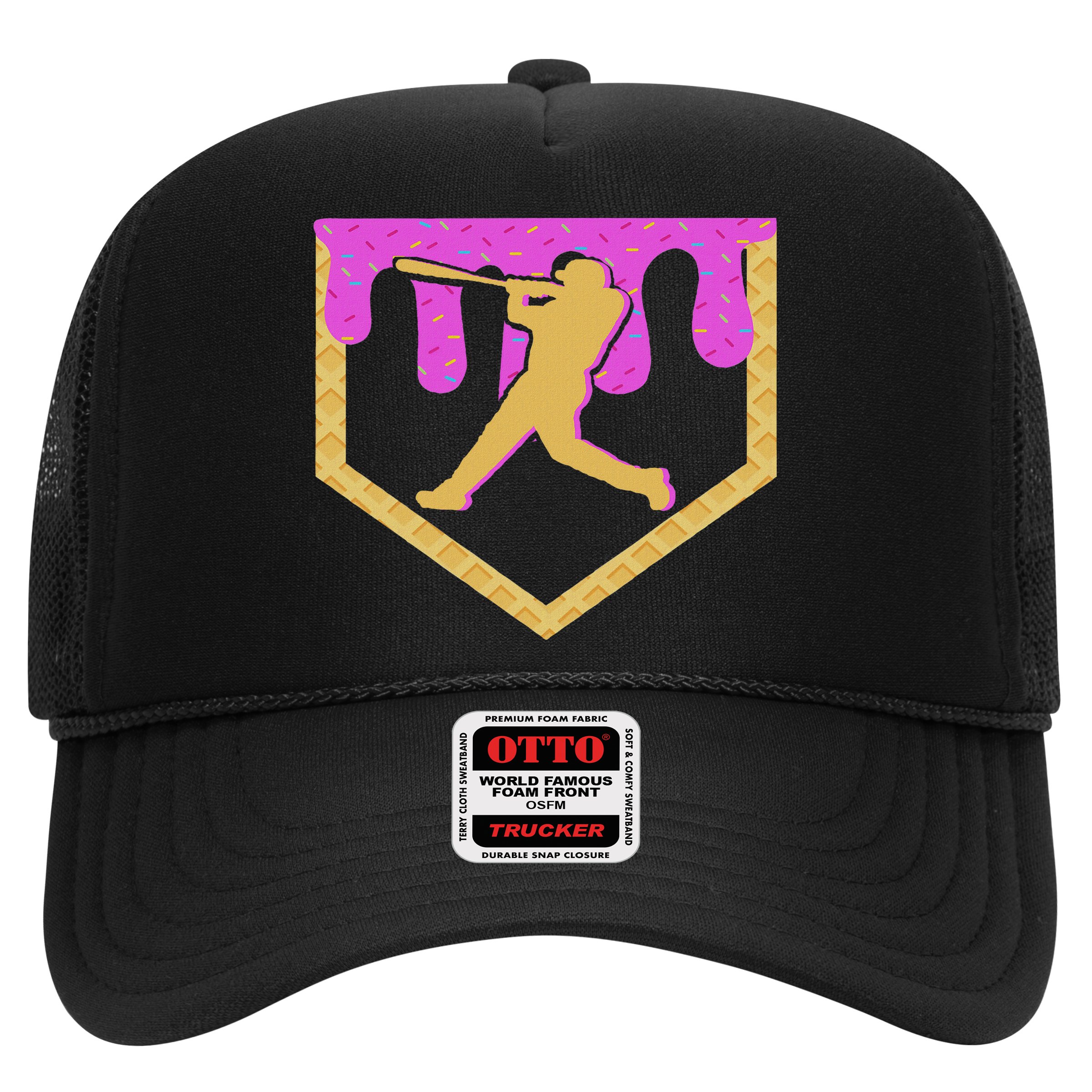 Baseball Drip Ice Cream Sprinkles Hat