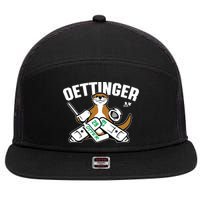Breakingt Dallas Jake Oettinger Otter 7 Panel Mesh Trucker Snapback Hat