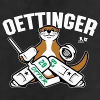 Breakingt Dallas Jake Oettinger Otter 7 Panel Mesh Trucker Snapback Hat