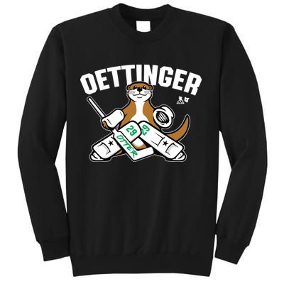 Breakingt Dallas Jake Oettinger Otter Sweatshirt